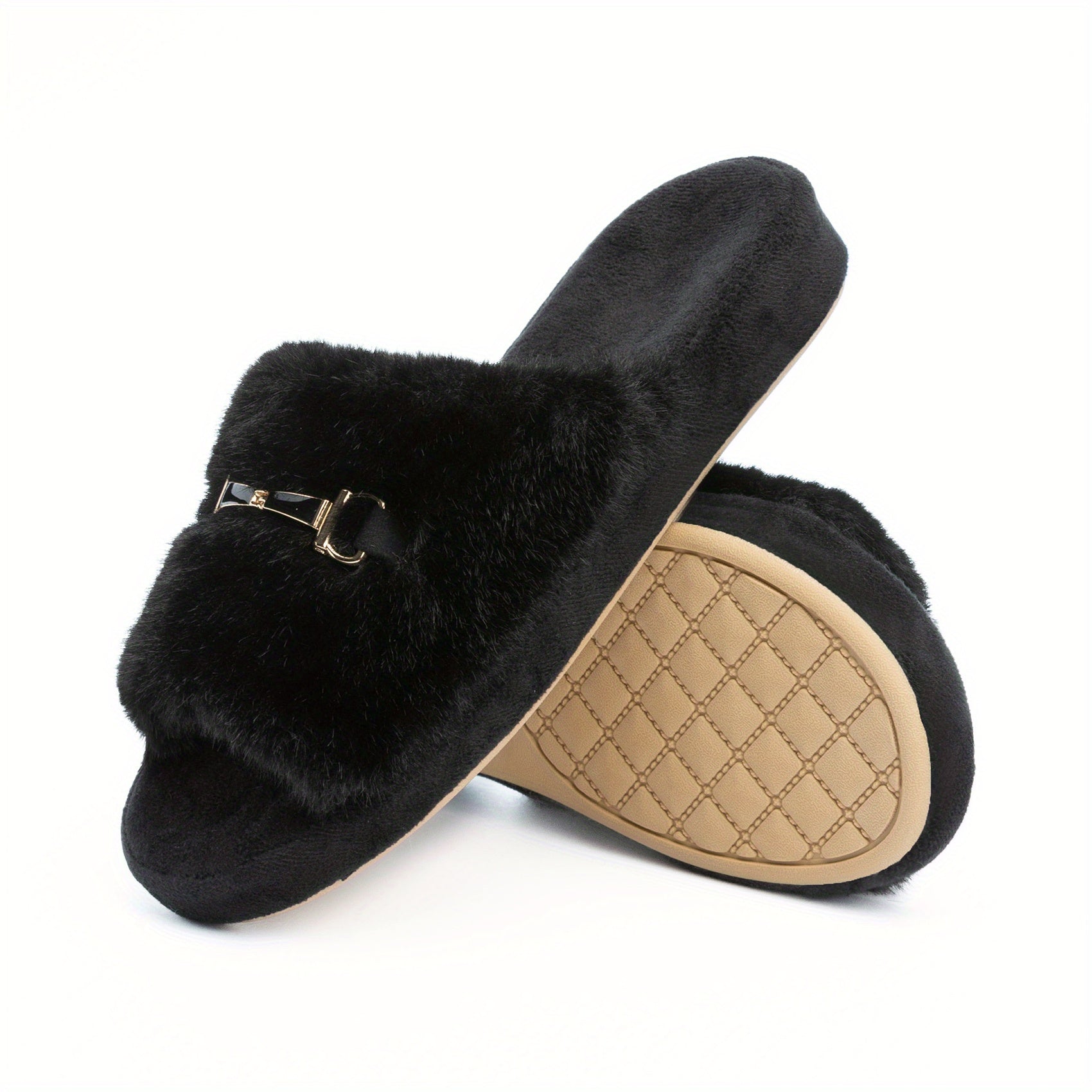 Arch Support House Slippers For Women Indoor Outdoor With Memory Foam Summer Open Toe Fuzzy Slide Slippers Sandals Gift House Shoes