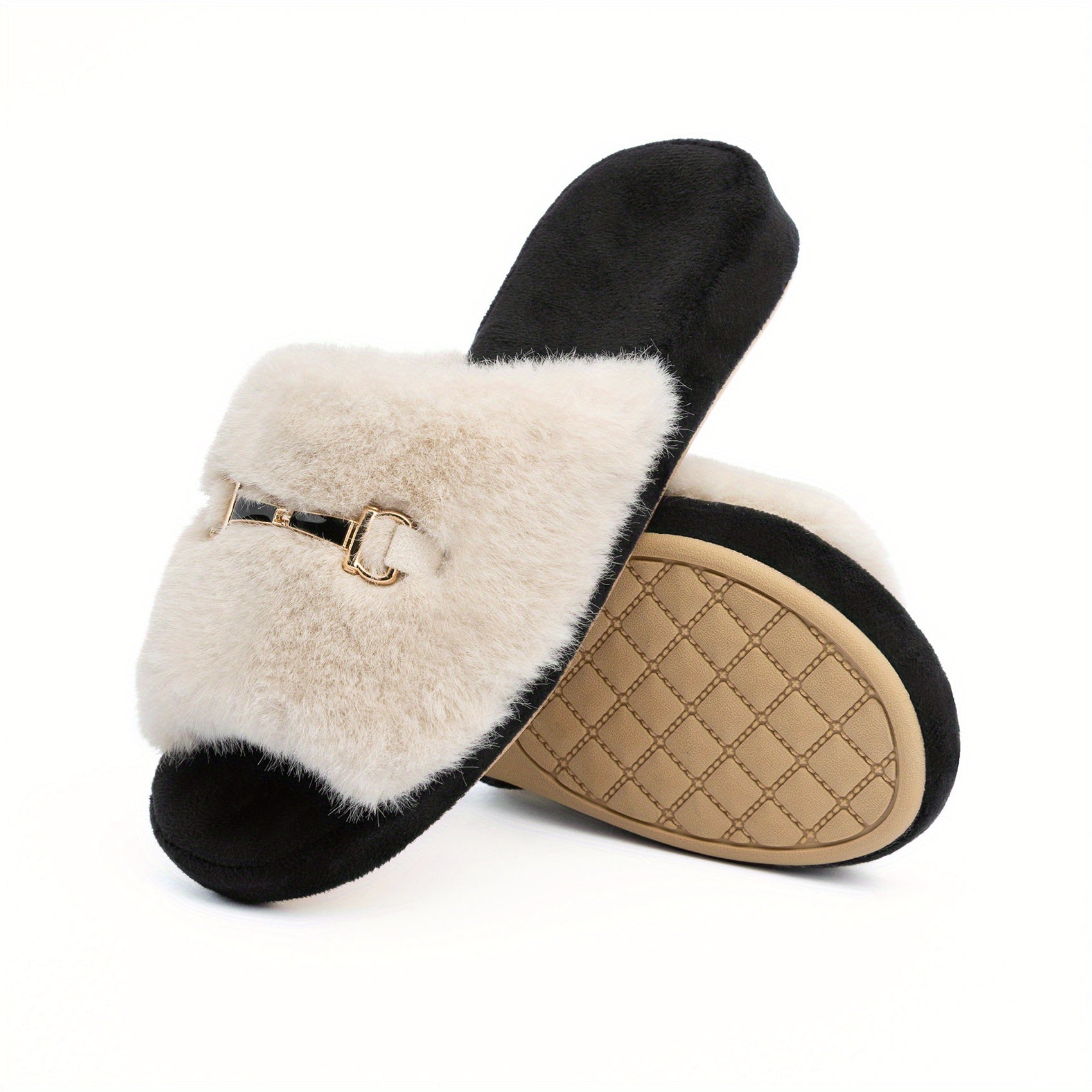 Arch Support House Slippers For Women Indoor Outdoor With Memory Foam Summer Open Toe Fuzzy Slide Slippers Sandals Gift House Shoes