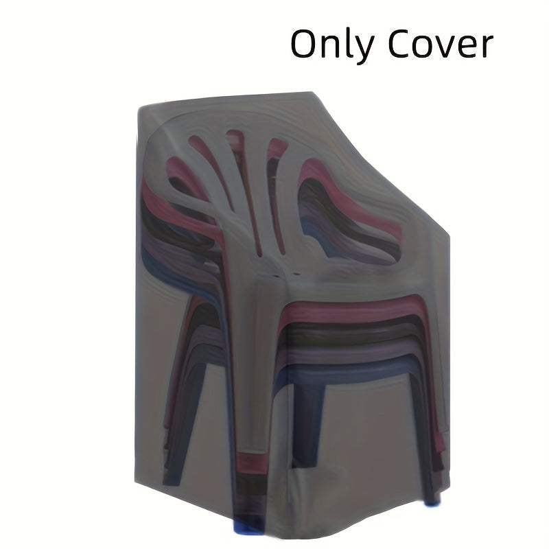 1pc Outdoor Chair Covers - 210D Oxford Fabric Waterproof Protector for Patio Furniture