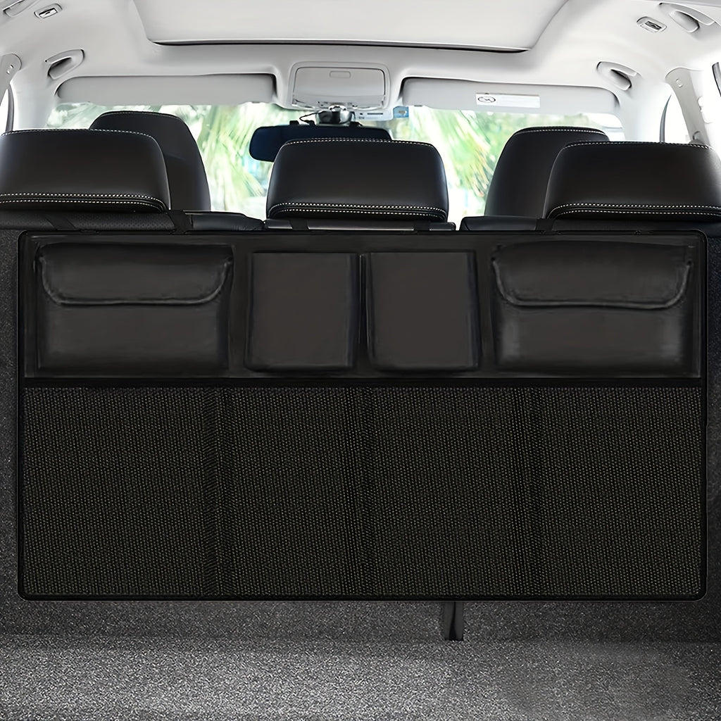 Car Trunk Hanging Storage Bag, Hanging Car Trunk Storage Bag with 8 Large Storage Bags, Super Large Capacity, SUV Car Waterproof Trunk Storage Bag