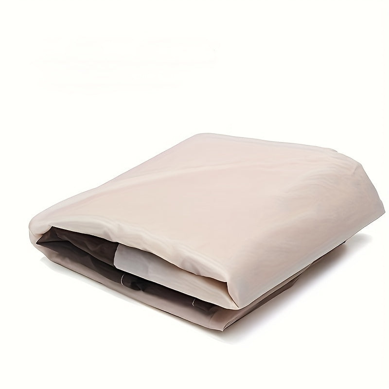 2 Packs Swivel Lounge Chair Covers - Waterproof Heavy Duty Patio Furniture Set Covers with White and Brown Color, 33"x35"x38.5" Size