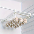 1pc Refrigerator Hanging Storage Drawer - Transparent, Food-Safe Plastic Organizer for Fruits & Vegetables, Kitchen Accessory