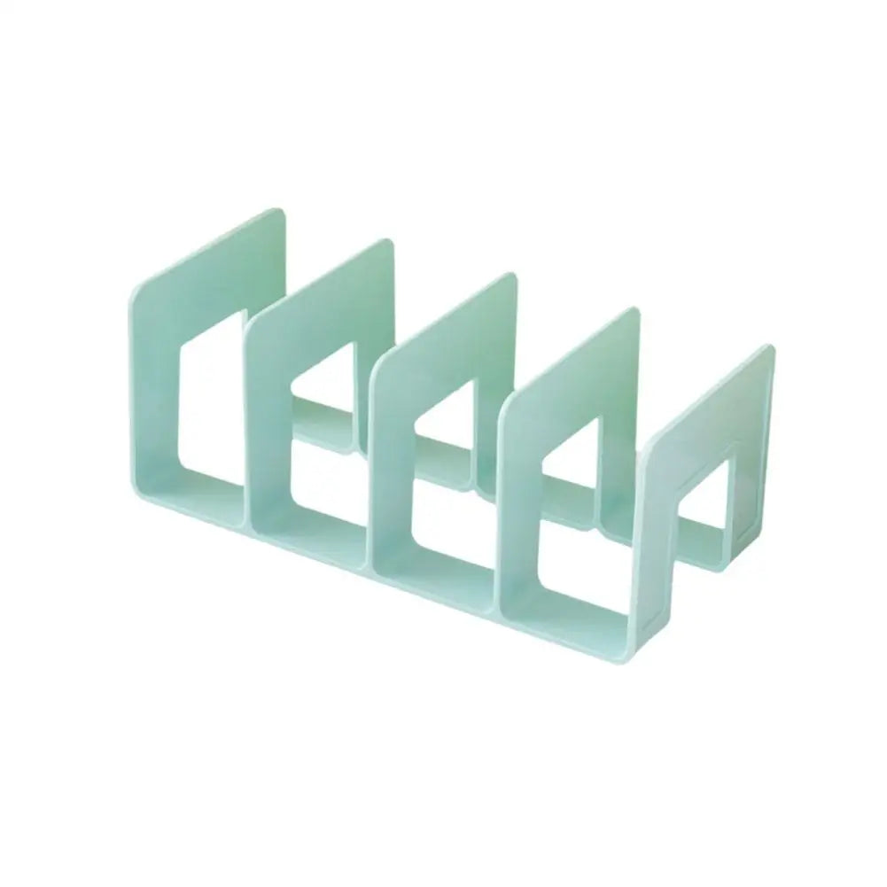 Book Stand Desktop Book Support Bookshelf Classification Storage Book Holding and Fixing Books Office Stationery Storage
