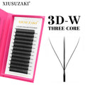 XIUSUZAKI W Shaped Lashes Bloom 2D 3D 4D 5D 6D 7D 8D Automatic Flowering Premade Fans Eyelashes Extensions YY Individual Lashes