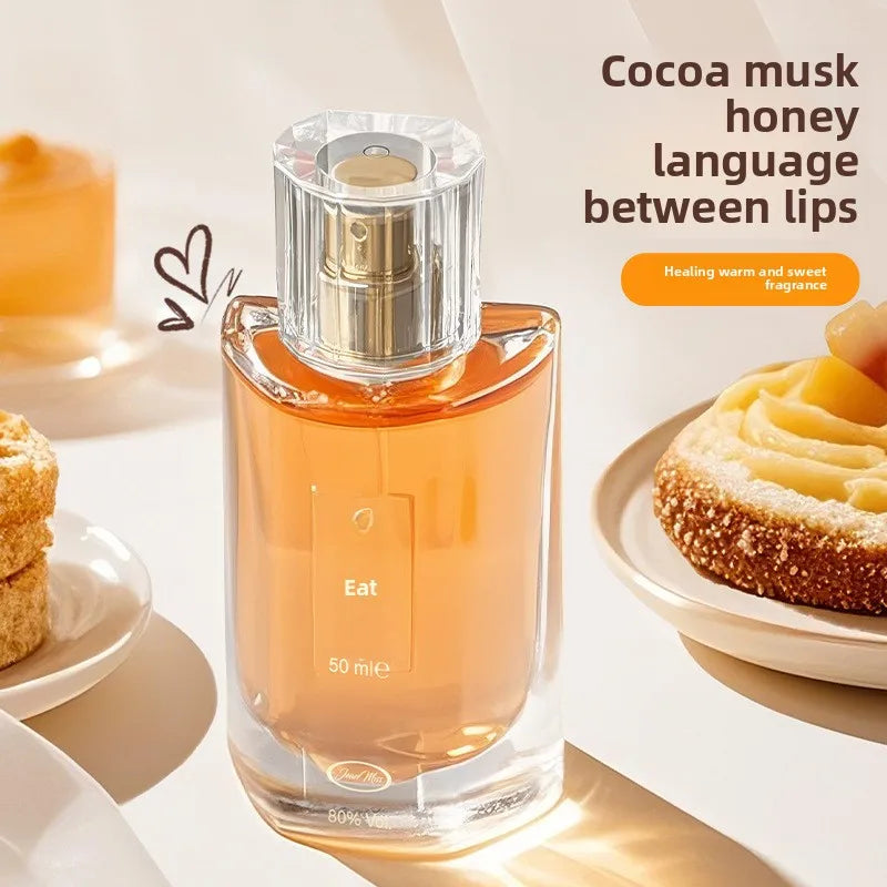 50ml Best Selling Cocoa Musk Women Perfume Long-Lasting Eau De Parfum Warm Sweet Healing Fragrance Arabian Ladies Perfumes