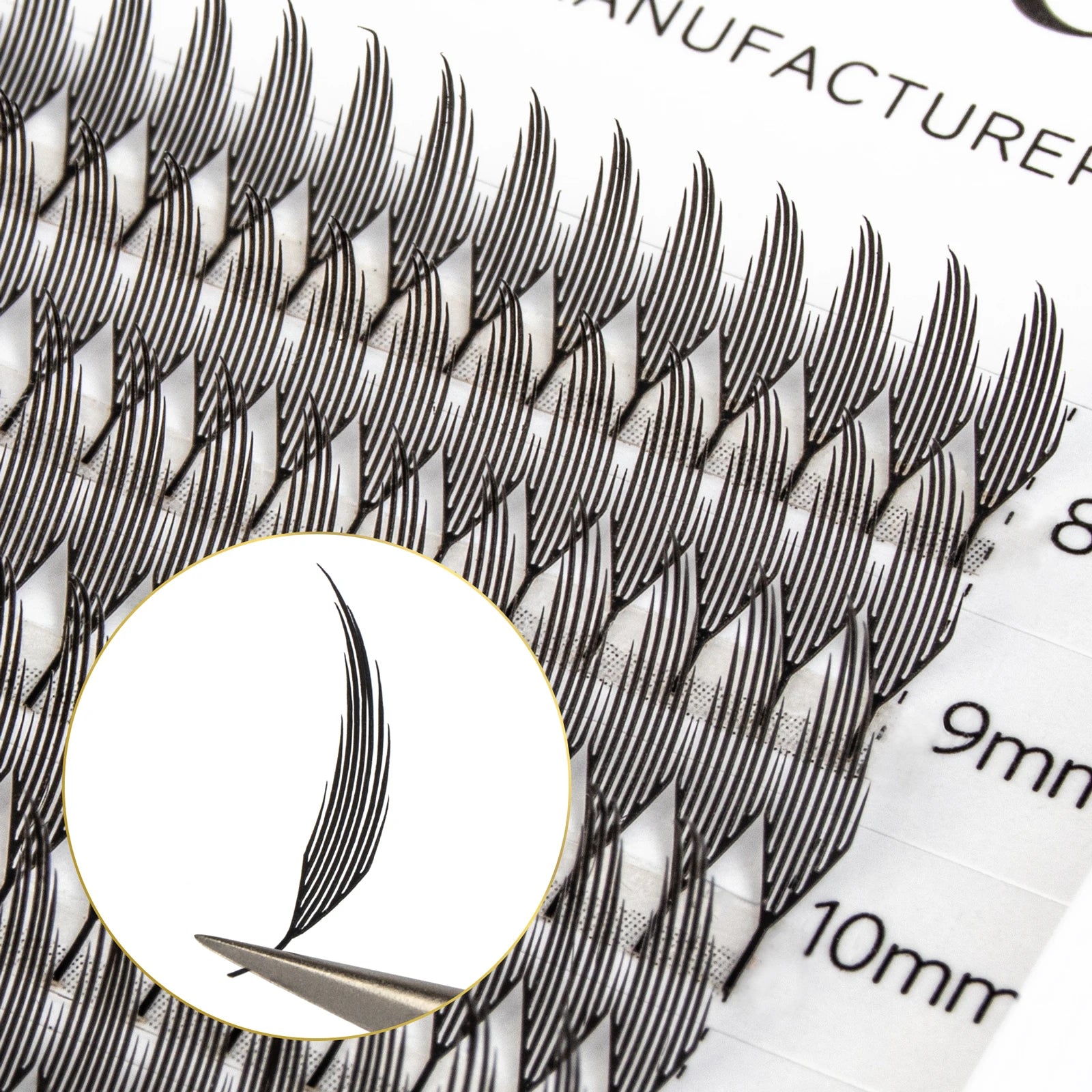 Befer Beauty Anime Lashes 240 Clusters Manga Style Feather Lash Flora Cat Eye Eyelashes 8-15mm C/D Curl Lash Extensions Supplier