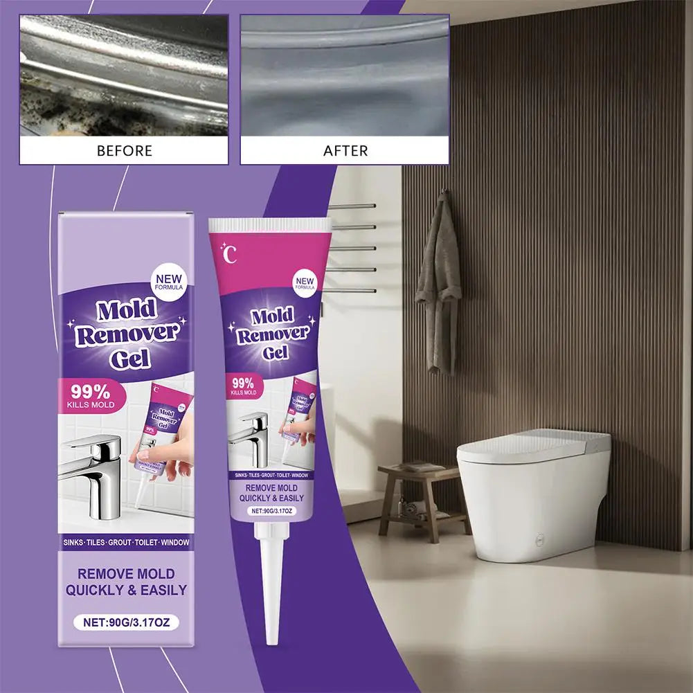 Cleaner Gel Powerful Household Remover Gel for Wall Tiles Grout Sealant Bathroom Cleaning Home Kitchen Sinks Cleaning