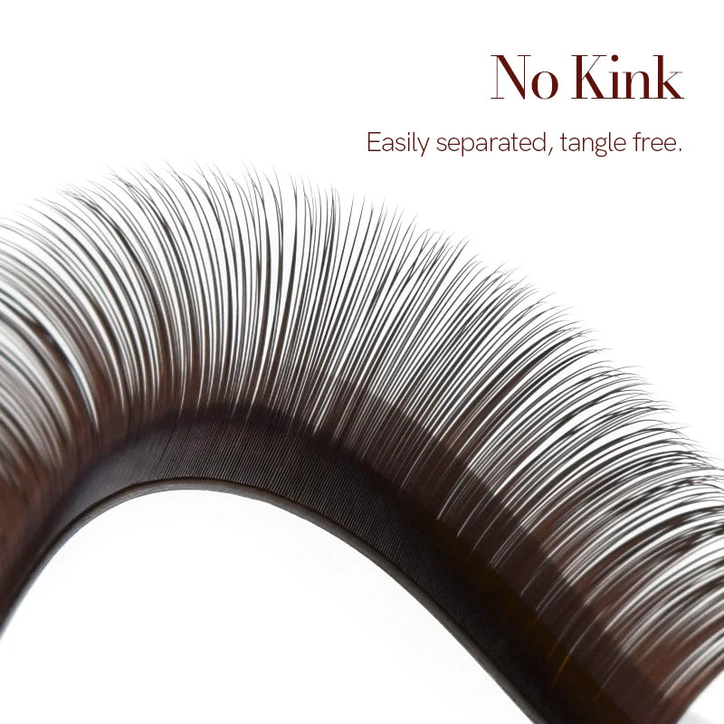 H&L SINCE 1990 12 Rowsblack brown eyelashes, double pointed eyelashes makeup tool,  professional false eyelashes