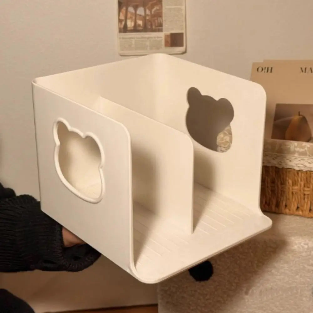 Exquisite Multi-layer Design Desktop Book Stand Efficient Easy to Install Layered Book Shelf Student Storage Rack Office