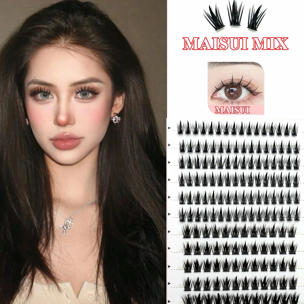 Eyeslash book 32Row Extension Personal Professional Individual Cluster Grafting Wholesale Sweet Large Capacity Flowerknow Makeup
