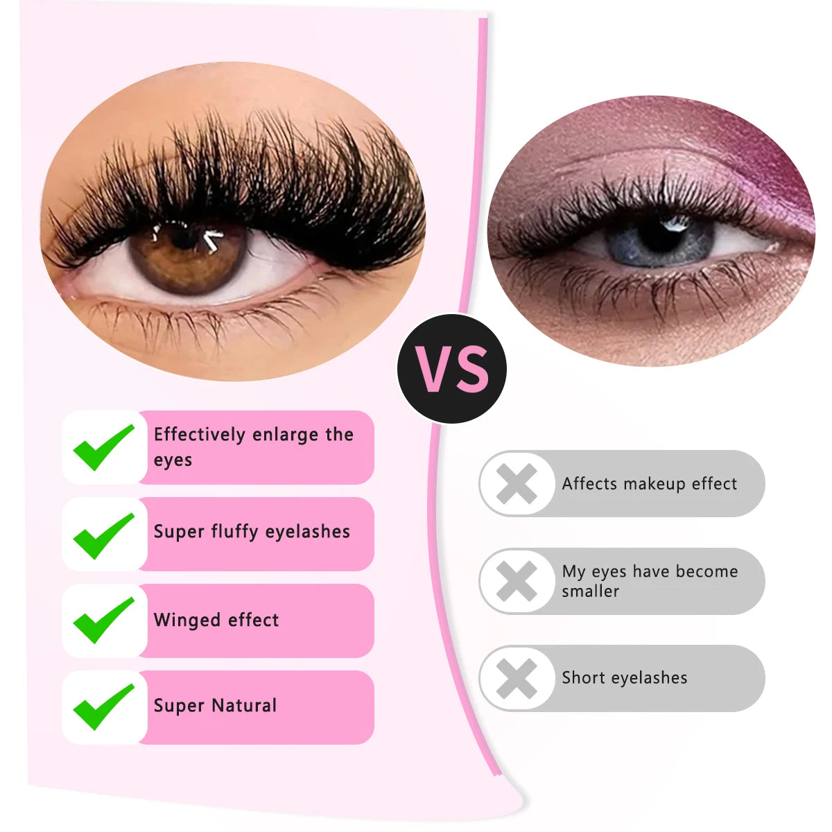 DIY False Eyelashes Clusters Extensions Individual Lashes Cluster Natural Segmented With glue,Remover,lash brush，tweezers