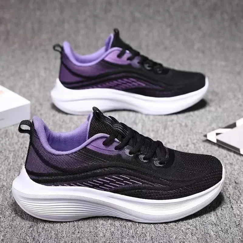 Womens Running Shoes Breathable Sport Tennis Sneakers Athletic Outdoor Gym Training Jogging Walking Shoes for Ladies