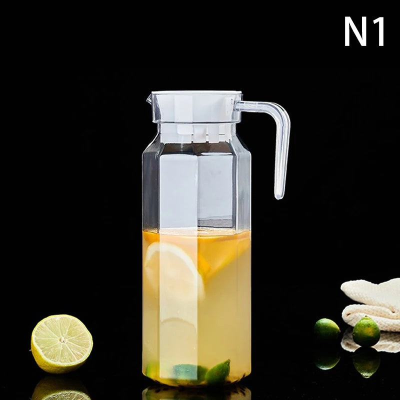 1.1L Water Juice JUG Pitcher Plastic Transparent Bottle For Storing Juices And Drinks For Drink Storage Pot Outdoor Tableware