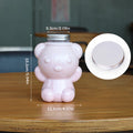 700Ml Big Head Bear Transparent Plastic Juice Bottles Perfect For Juices Smoothies Milk And Homemade Drinks Sealed Plastic Cup