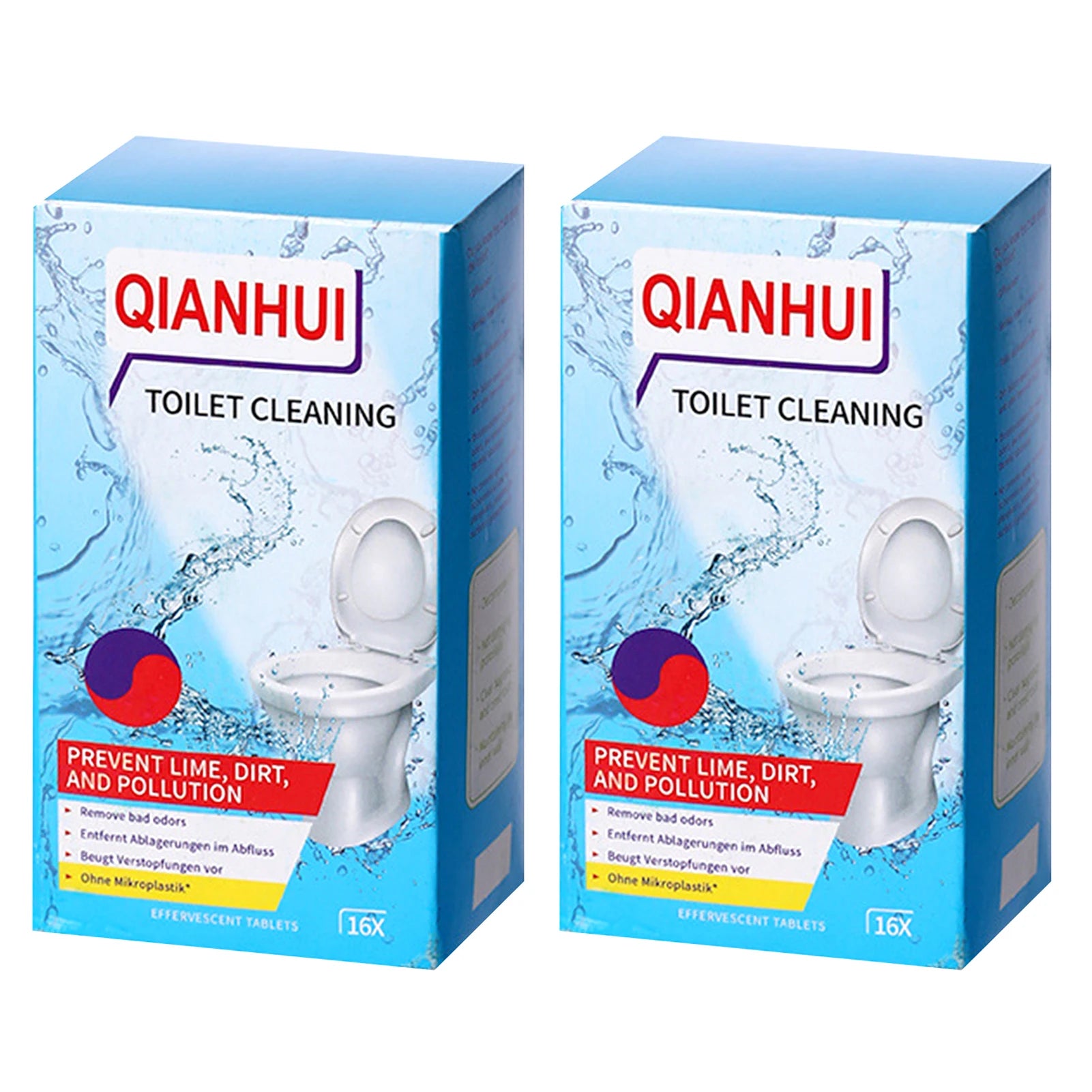 Home Toilet Cleaning Cleaner Descaling Deodorizing 360 Degree All Round Long Lasting Effect Bathroom Fresheners Deodorizer Table