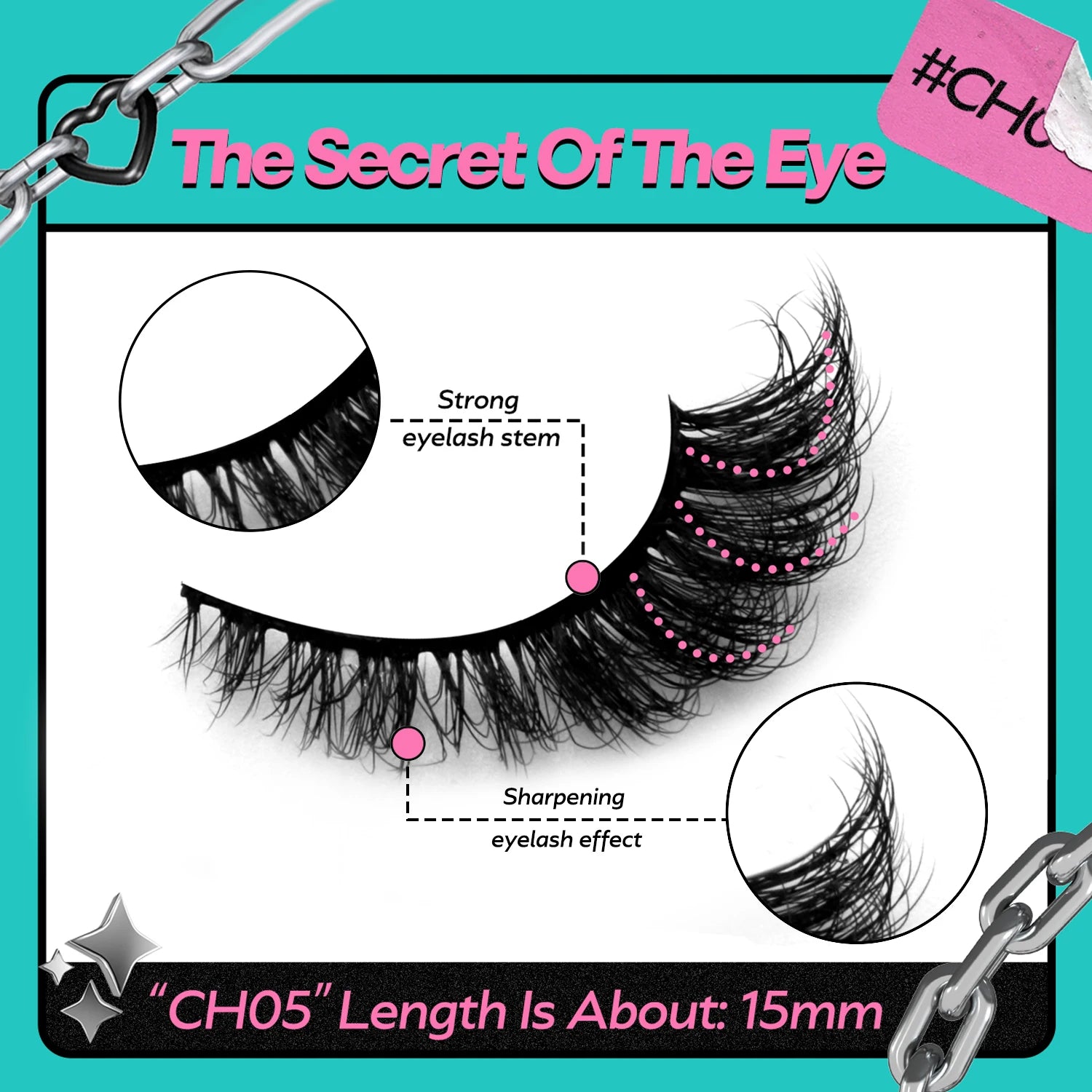 Veltrinay False Eyelashes Cat Eye Lashes Manga Lashes Faux Mink Eyelashes Natural Long Winged End Eye Elongated Lashes Makeup