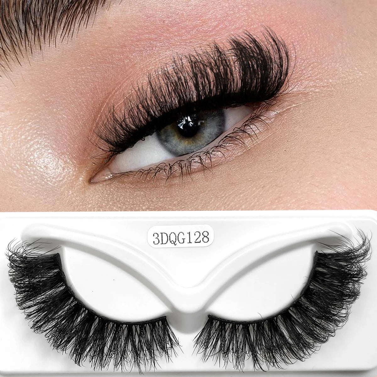 DD Crul Cat Eye Lashes Long Lashes Cat Eye Look Wispy Lashes Eye