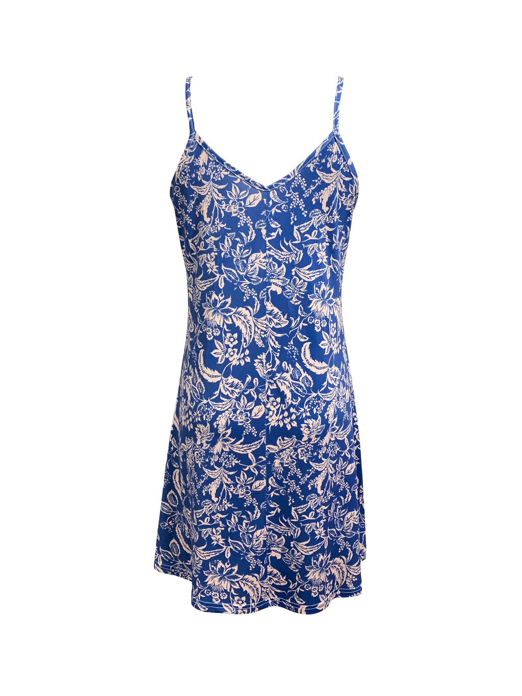 women's summer outfits Plant Print Spaghetti Strap Dress fashion vacation dress