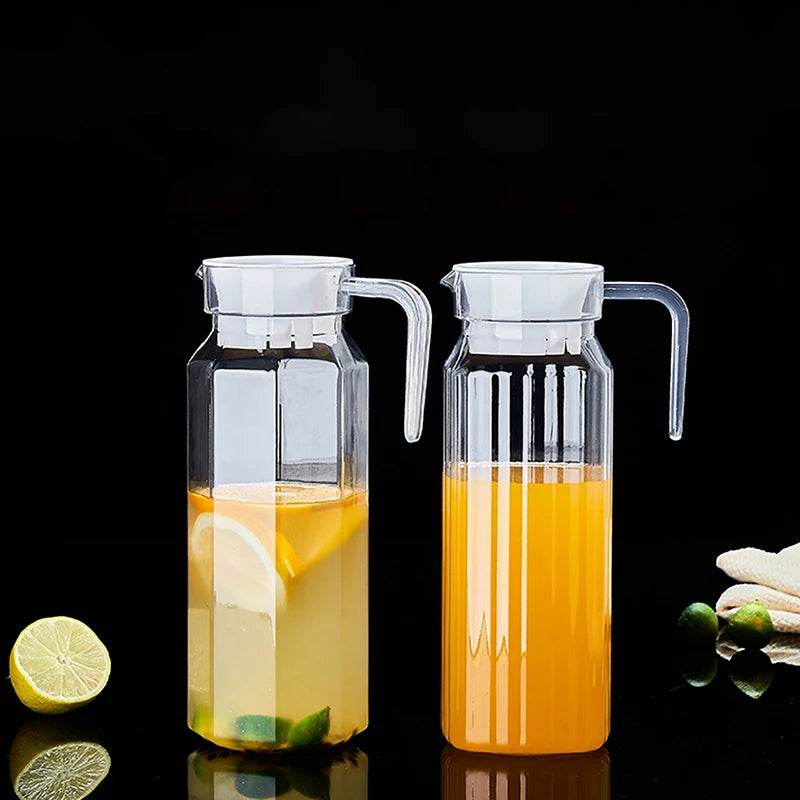 1.1L Water Juice JUG Pitcher Plastic Transparent Bottle For Storing Juices And Drinks For Drink Storage Pot Outdoor Tableware