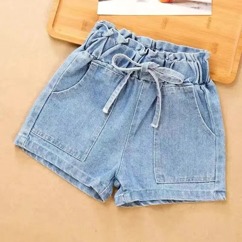 New Denim Shorts for Summer Korean Style Baby Versatile Thin Style for Children's Summer Outfits