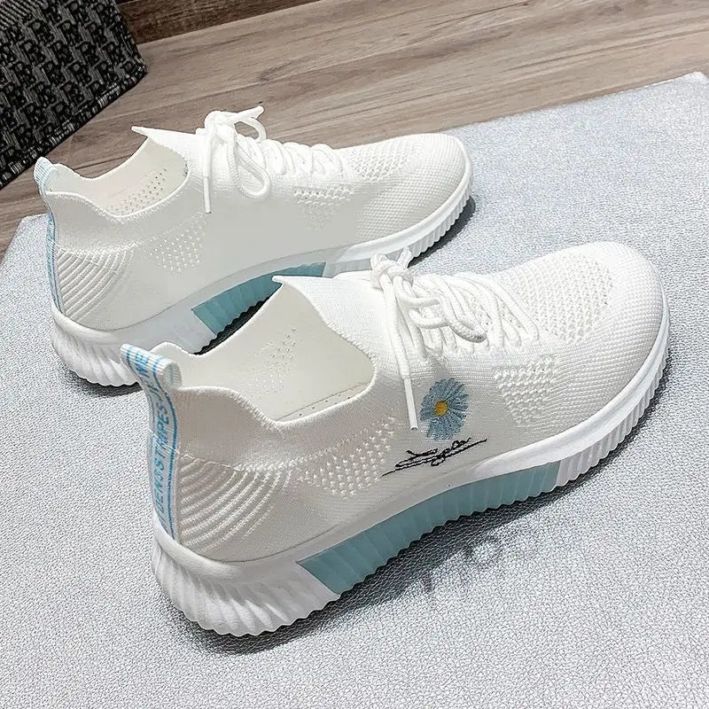 Sports Shoes for Women Sport Sneaker Casual Comfortable and Elegant Flat Low Cute White Hit Fashion Women's Tennis 2025 Summer