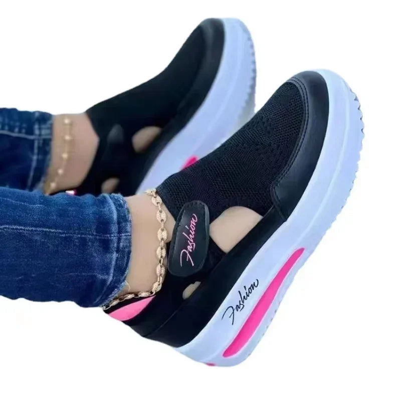 Sneakers Women Shoes Woman Tennis Shoes Canvas Shoe Female Casual Shoes Ladies Sport Shoes Platform Sneaker Hollow Out Shoes