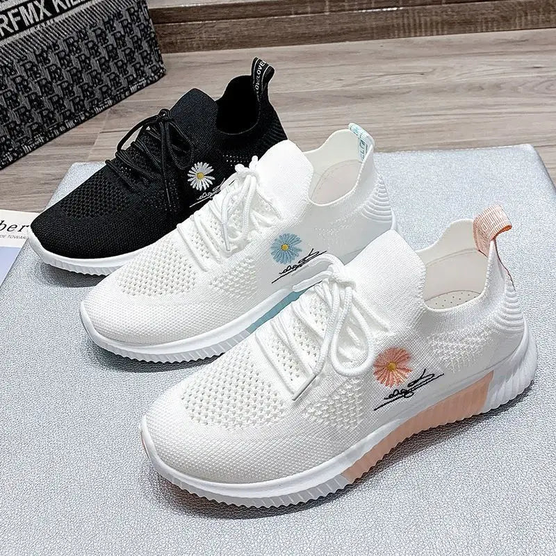 Sports Shoes for Women Sport Sneaker Casual Comfortable and Elegant Flat Low Cute White Hit Fashion Women's Tennis 2025 Summer