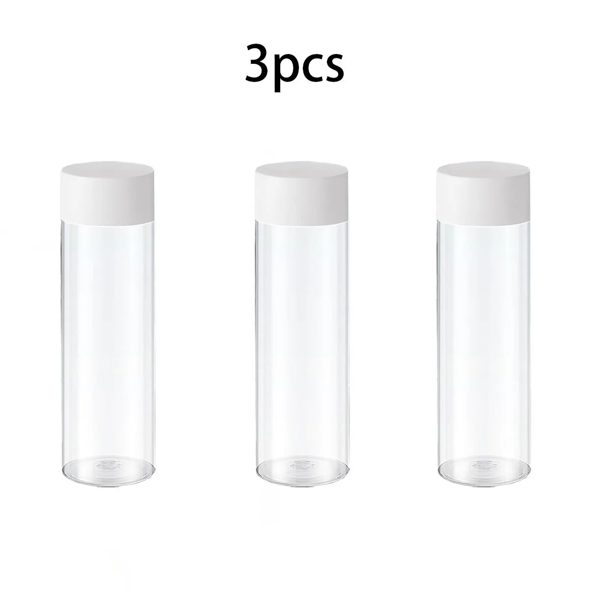 8pcs Plastic Juice Bottles,Round Drink bottle,for Storing Juice, Milk, Beverage.for summer beach partiy, outdoor picnics,camping
