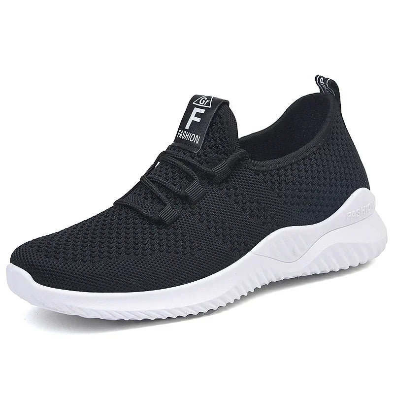 Tenis Feminino 2025 Women Tennis Shoes Sneakers Comfortable Breathable Platform Shoes Fashion Women Versatile Lace-up Shoes