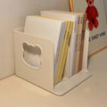 Exquisite Multi-layer Design Desktop Book Stand Efficient Easy to Install Layered Book Shelf Student Storage Rack Office