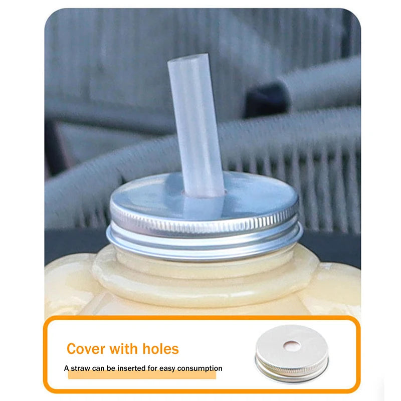 700Ml Big Head Bear Transparent Plastic Juice Bottles Perfect For Juices Smoothies Milk And Homemade Drinks Sealed Plastic Cup