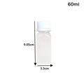 Empty Plastic Juice Bottles With Caps Water Bottles Clear Bulk Drink Containers With Lids Juicing Drinking Milk Jam Container