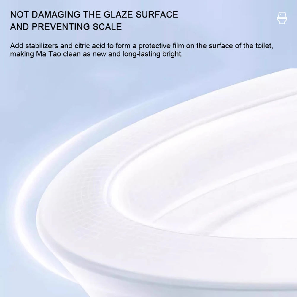 Home Toilet Cleaning Cleaner Descaling Deodorizing 360 Degree All Round Long Lasting Effect Bathroom Fresheners Deodorizer Table