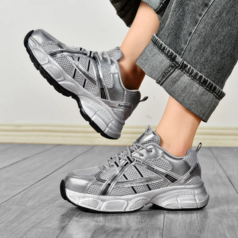 Women tennis work safety Shoes Comfor security shoes woman working Sneakers Lightweigh Breathable Non-Slip summer work boots