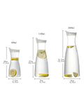 600/1100/1600ml plastics Juice Cold Water Bottle Large Capacity Coffee Milk Pot Heat-resistant Water Pitcher Jug Drinkware