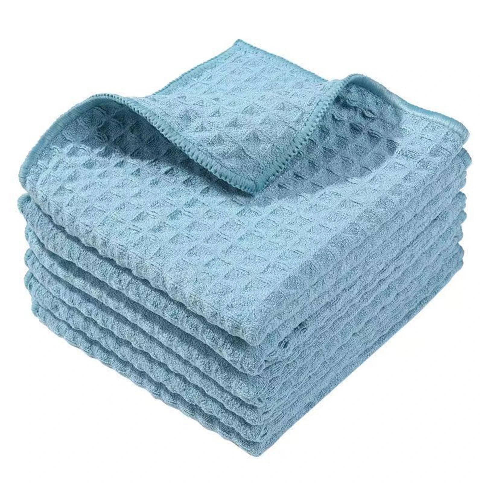 Household Pot Washing Rag High Water Absorption Stain Cleaning Cloths For Living Room