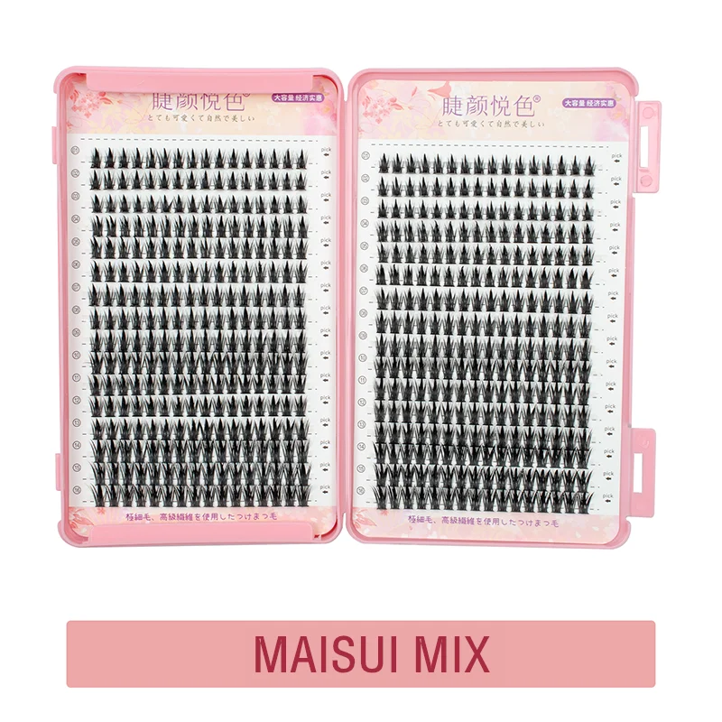 Eyeslash book 32Row Extension Personal Professional Individual Cluster Grafting Wholesale Sweet Large Capacity Flowerknow Makeup