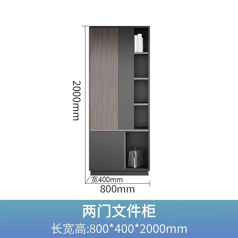 cabinet 3-tier storage bookshelf office stationery living room children's bookstore Wooden shelf Stand for books furniture