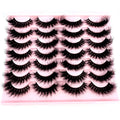 New Cat Eye Lashes Natural Look Short Lashes Wispy with Clean Band 13mm Hand-Knotted Manga False Eyelashes 14Pairs