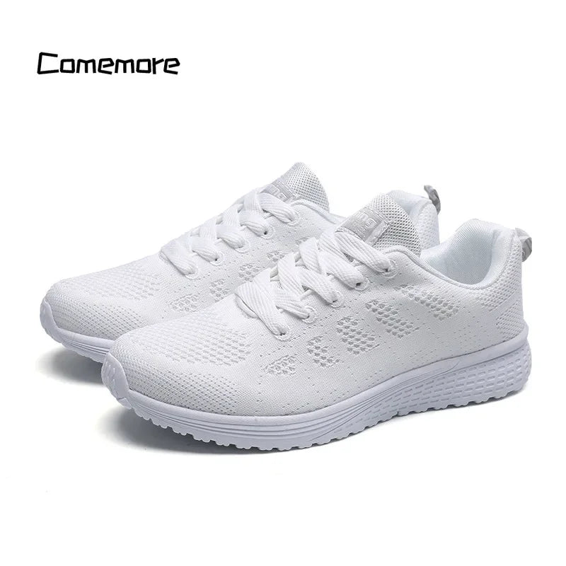 Shoes Woman Basket Fashion Ladies Tennis Sports Female Designer Shoes Chaussures Femme White Casual Flat Shoes for Women Sneaker