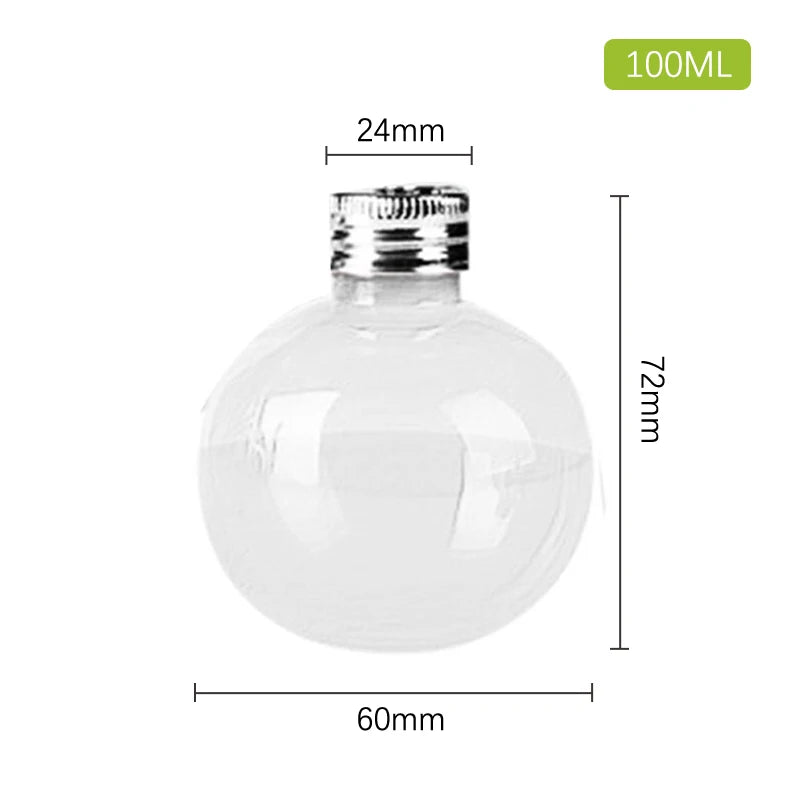 Disposable Drink Bottles Juice Storage Bottles Beverage Milk Tea Bottles Cute Bear Juice Drink Milk Tea Sealed Bottle