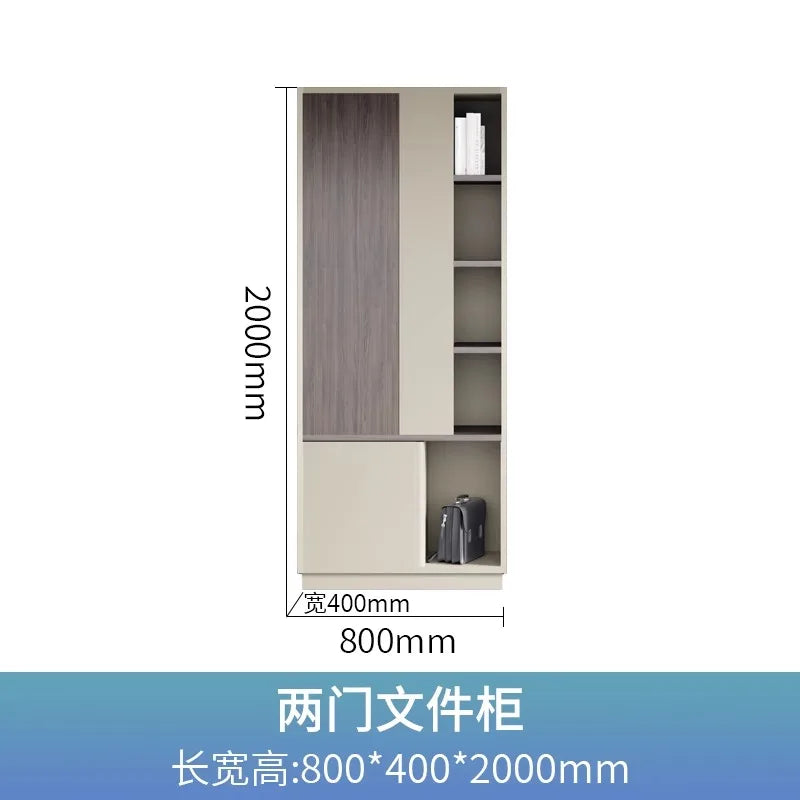 cabinet 3-tier storage bookshelf office stationery living room children's bookstore Wooden shelf Stand for books furniture