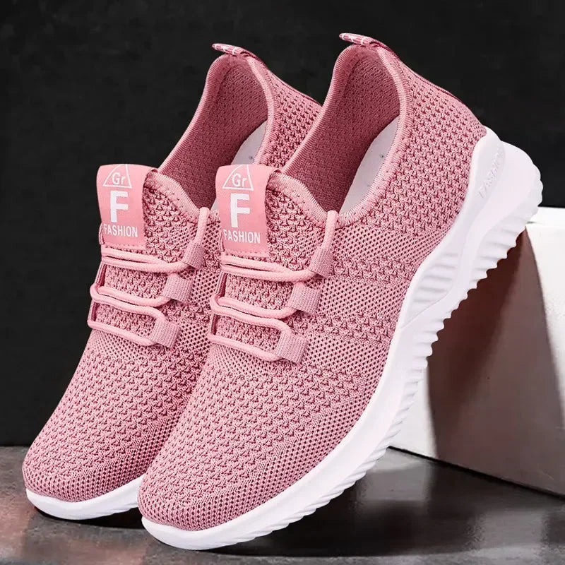 Tenis Feminino 2025 Women Tennis Shoes Sneakers Comfortable Breathable Platform Shoes Fashion Women Versatile Lace-up Shoes
