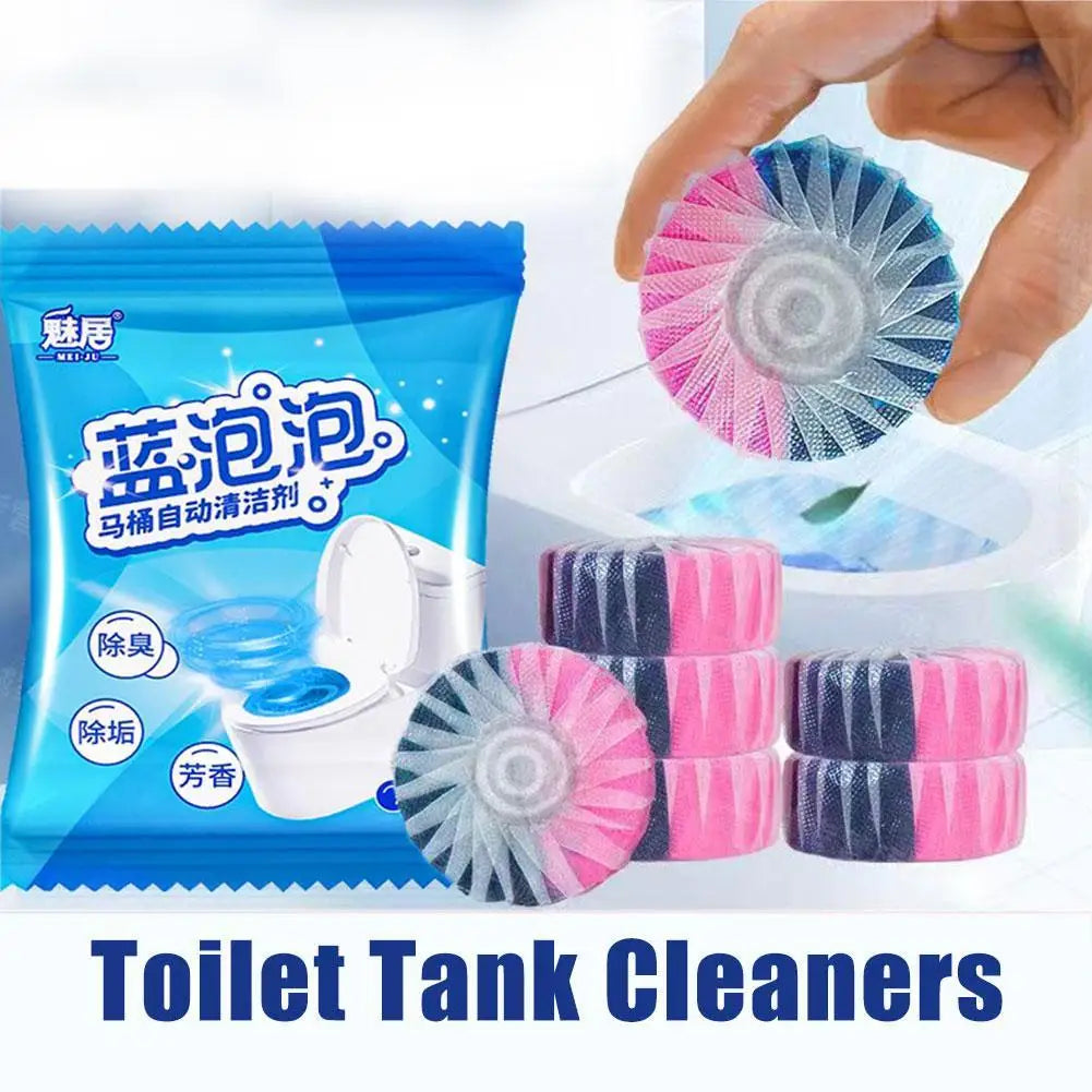 Toilet Bowl Cleaner Tablets Deep Cleaning Washer Deodorant Cleaning Agent Pills Toilet Tank Cleaners House Bathroom Cleaning