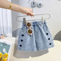 New Denim Shorts for Summer Korean Style Baby Versatile Thin Style for Children's Summer Outfits