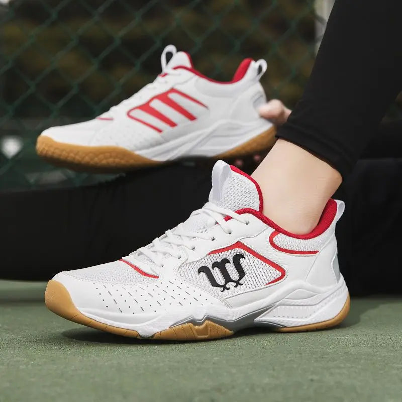 Professional Men Tennis Sneakers Breathable Tennis Sports Shoes for Women Comfortable Training Sneakers Non Slip Badminton Shoes