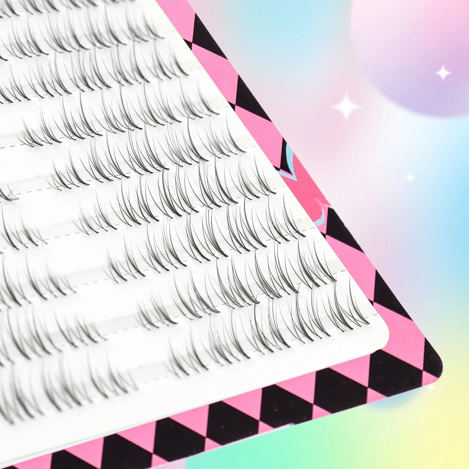 100 Pcs of Natural Eyelash Clusters Comfortable Light Transparent Single Cluster DIY Fairy Eye Lashes