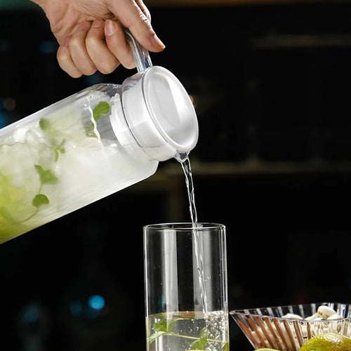 1.1L Water Juice JUG Pitcher Plastic Transparent Bottle For Storing Juices And Drinks For Drink Storage Pot Outdoor Tableware