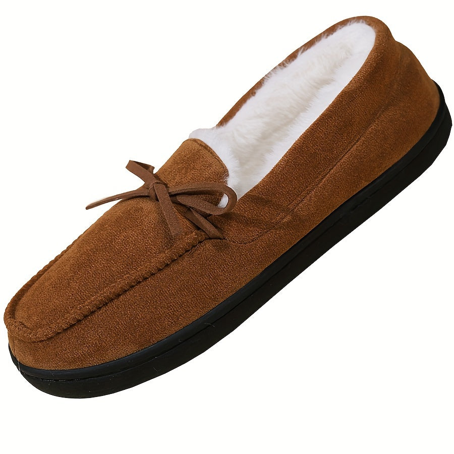 Cozy Women's Moccasins - Memory Foam House Slippers for Indoor & Outdoor Use - Soft, Comfortable Ladies Shoes