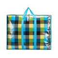 1pc Large Capacity Hanging Storage Bag, Moving Packaging Storage Bag, Waterproof Storage Bag With Zippers & Reinforced Handle, Suitable For Student Back To School